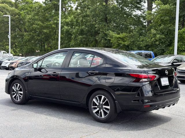 2025 Super Black Metallic Nissan Versa 1.6 S FWD Sedan