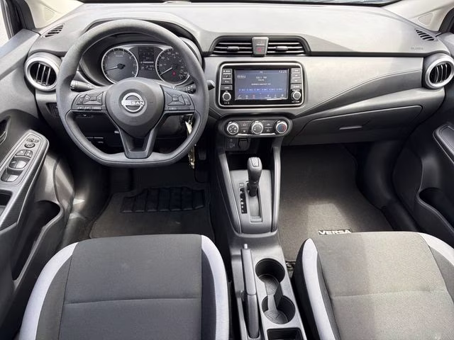 2025 Super Black Metallic Nissan Versa 1.6 S FWD Sedan