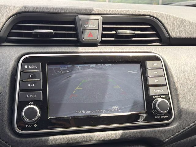 2025 Super Black Metallic Nissan Versa 1.6 S FWD Sedan