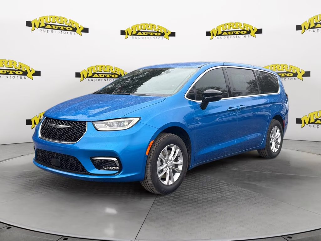 2026 Hydro Blue Pearlcoat Chrysler Pacifica Select AWD Van