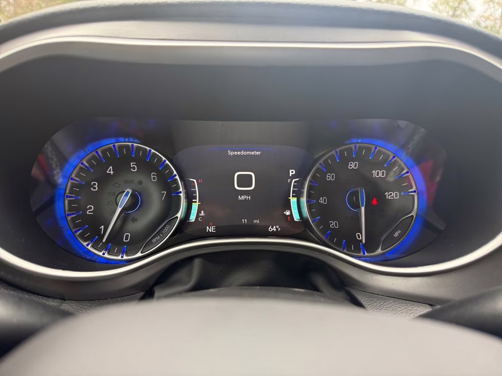 2026 Hydro Blue Pearlcoat Chrysler Pacifica Select AWD Van