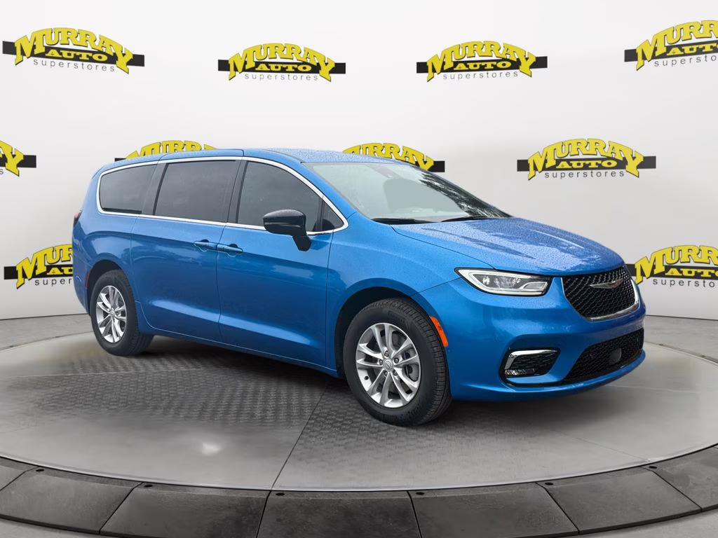 2026 Hydro Blue Pearlcoat Chrysler Pacifica Select AWD Van