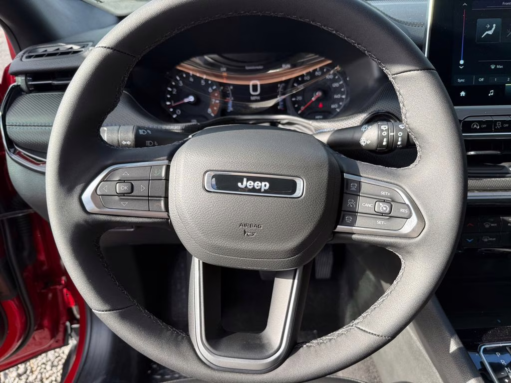 2026 Red Hot Pearlcoat Jeep Compass Latitude 4X4 SUV