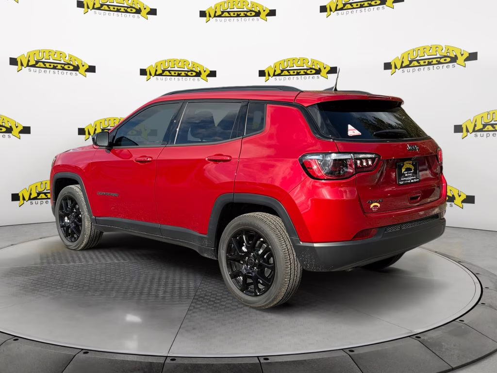 2026 Red Hot Pearlcoat Jeep Compass Latitude 4X4 SUV