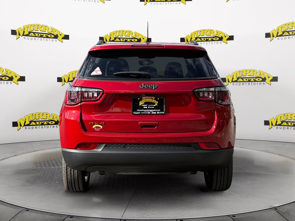 2026 Red Hot Pearlcoat Jeep Compass Latitude 4X4 SUV