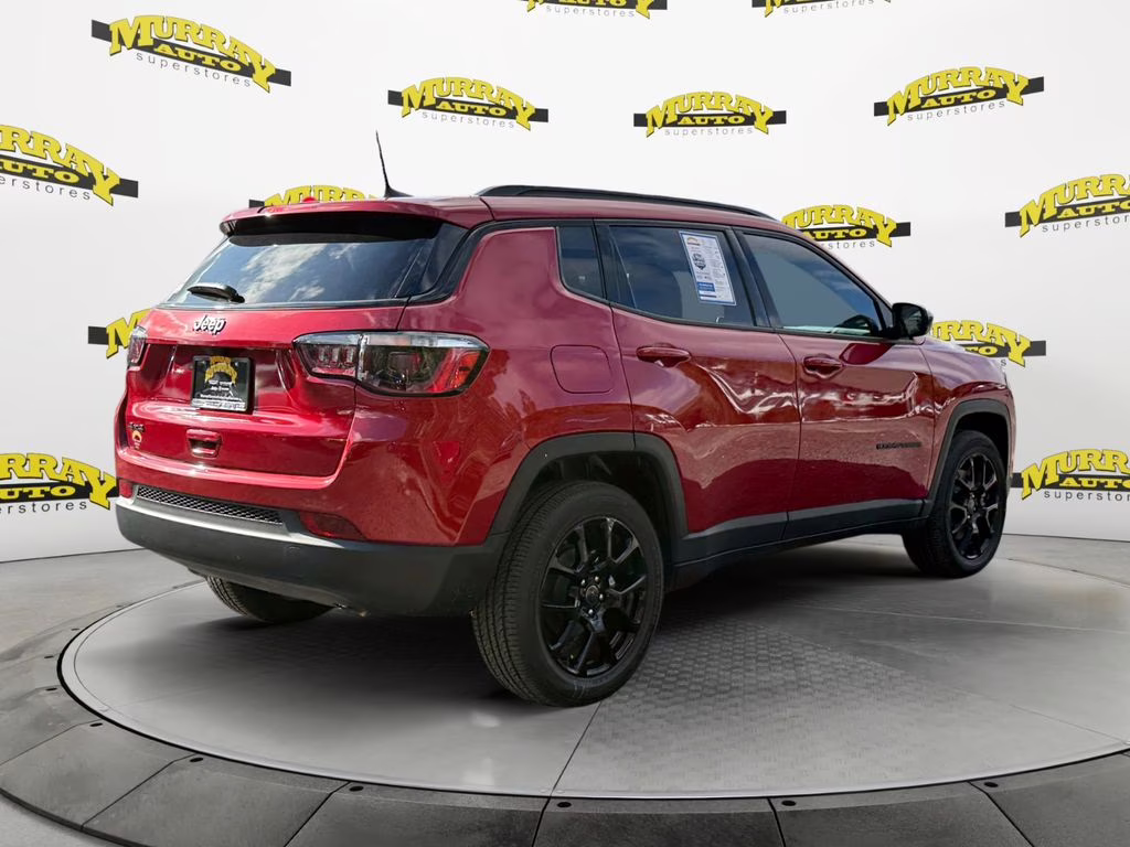 2026 Red Hot Pearlcoat Jeep Compass Latitude 4X4 SUV