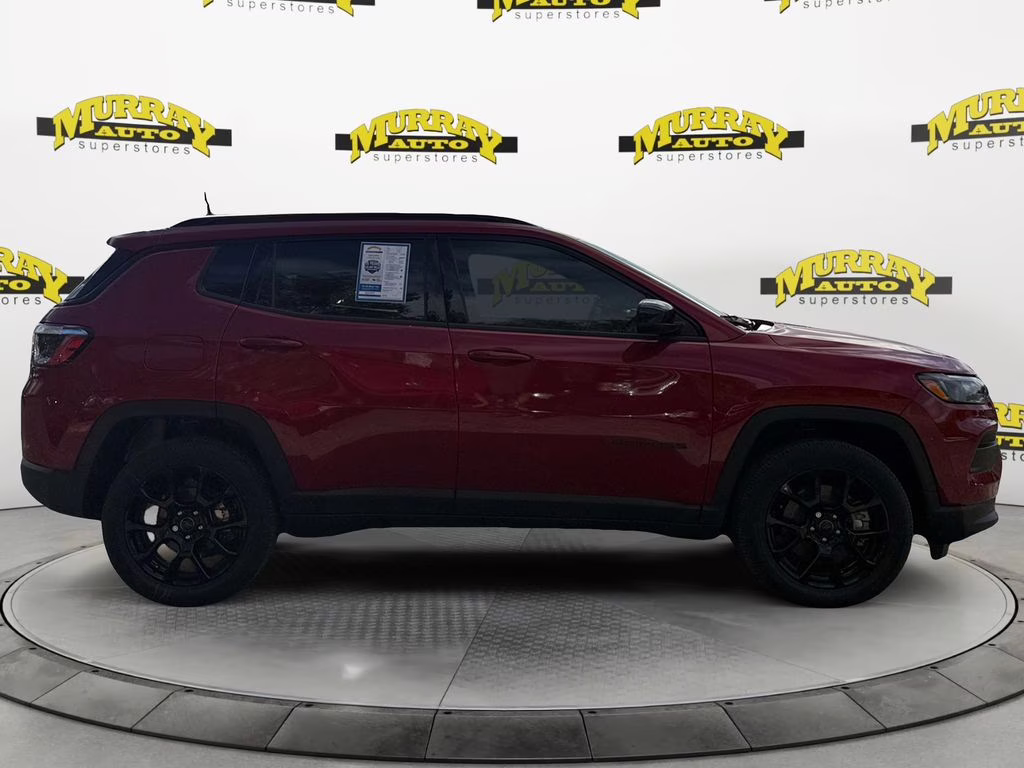 2026 Red Hot Pearlcoat Jeep Compass Latitude 4X4 SUV