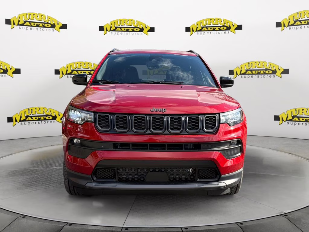 2026 Red Hot Pearlcoat Jeep Compass Latitude 4X4 SUV