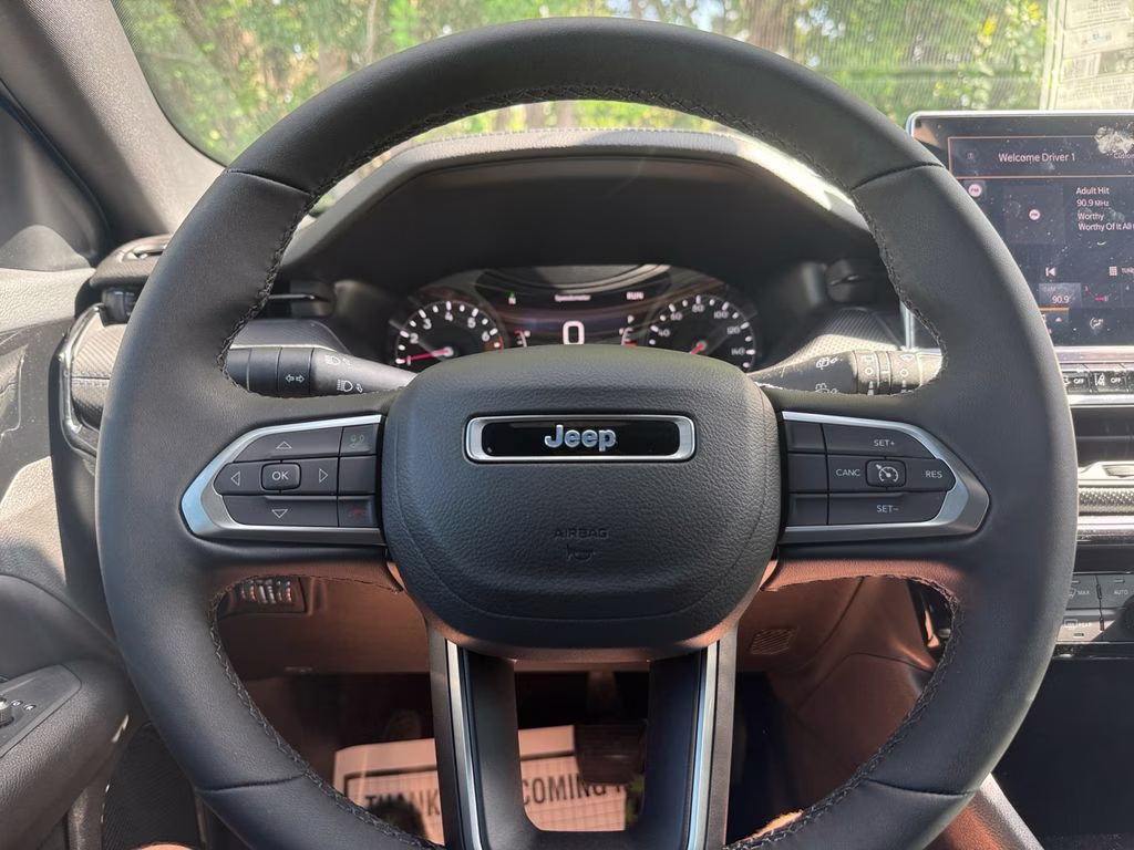 2025 Hydro Blue Pearlcoat Jeep Compass Latitude 4X4 SUV