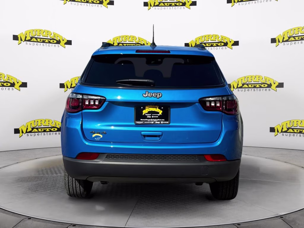 2025 Hydro Blue Pearlcoat Jeep Compass Latitude 4X4 SUV