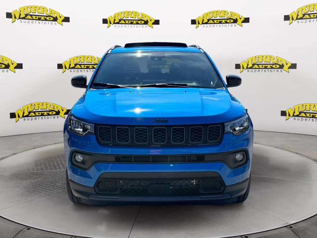 2025 Hydro Blue Pearlcoat Jeep Compass Latitude 4X4 SUV