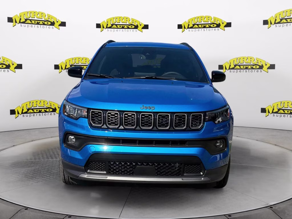 2025 Hydro Blue Pearlcoat Jeep Compass Latitude 4X4 SUV
