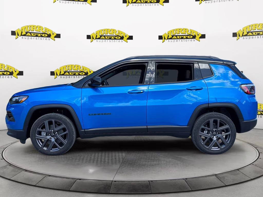 2025 Hydro Blue Pearlcoat Jeep Compass Limited 4X4 SUV
