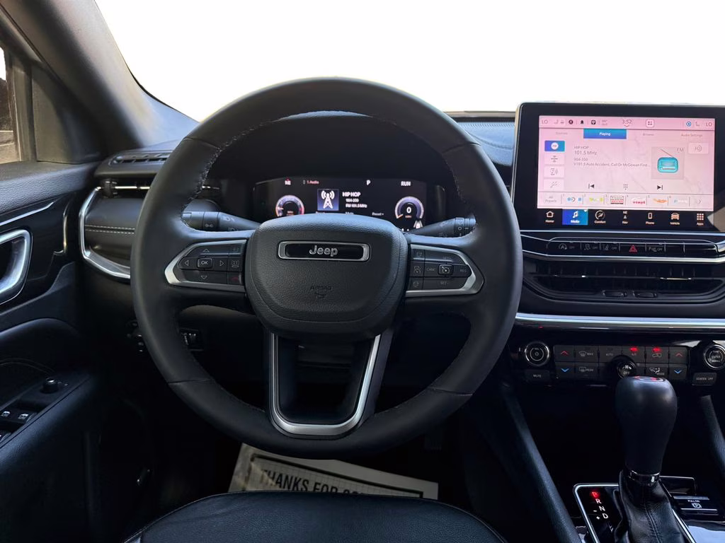 2023 Bright White Clearcoat Jeep Compass High Altitude 4X4 SUV