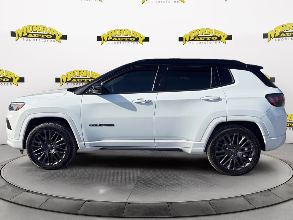 2023 Bright White Clearcoat Jeep Compass High Altitude 4X4 SUV