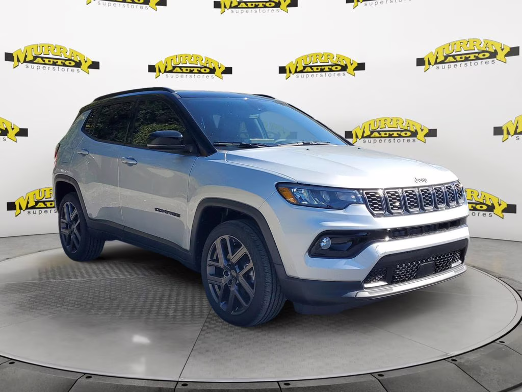 2026 Silver Zynith Metallic Clearcoat Jeep Compass Limited 4X4 SUV