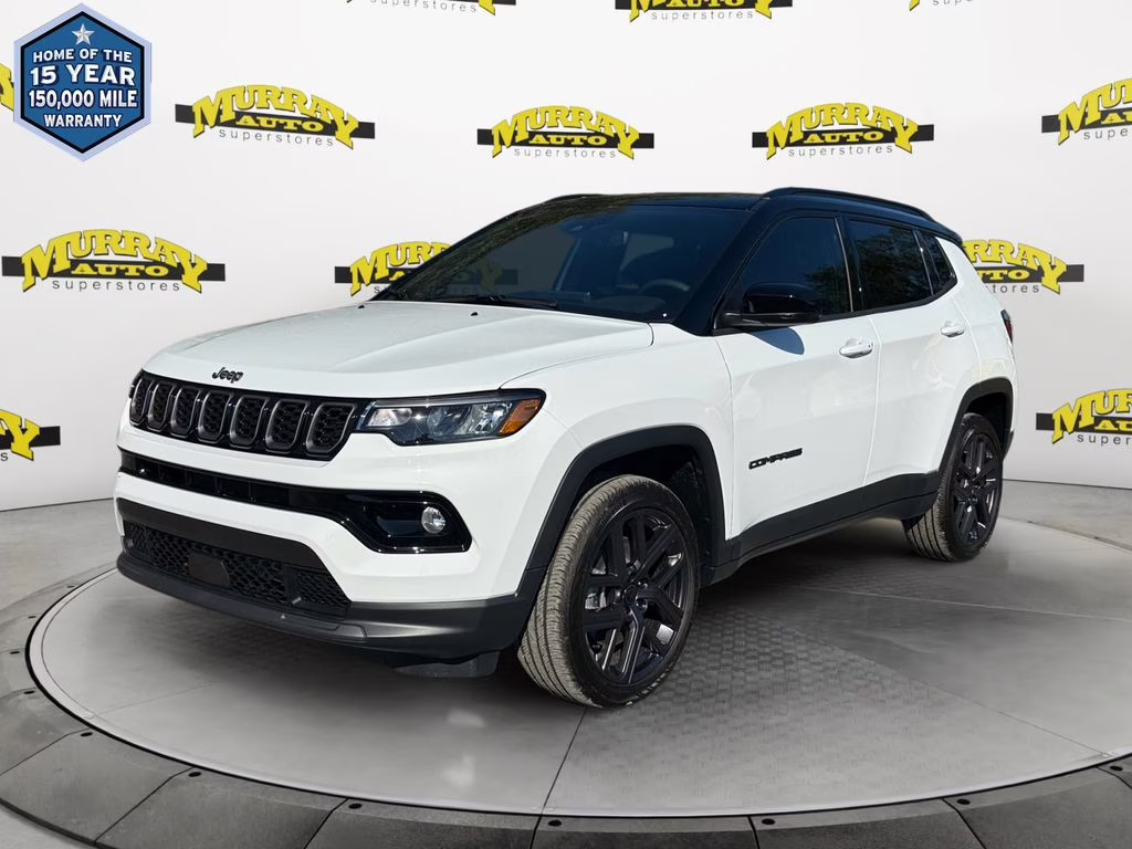 2026 Bright White Clearcoat Jeep Compass Limited 4X4 SUV