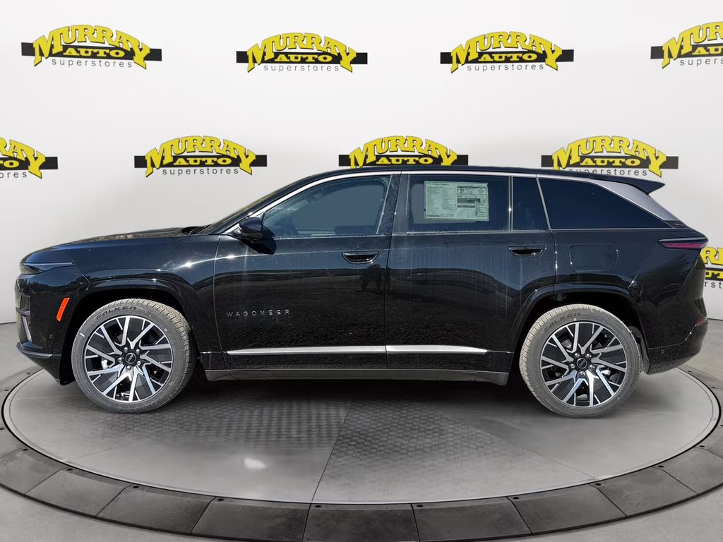 2025 Diamond Black Crystal Pearlcoat Jeep Wagoneer S Limited 4X4 SUV