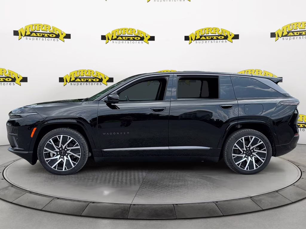 2025 Diamond Black Crystal Pearlcoat Jeep Wagoneer S Limited 4X4 SUV