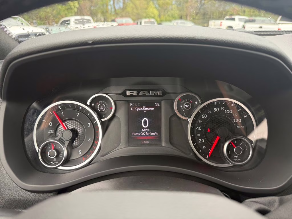 2026 Granite Crystal Metallic Clearcoat Ram 2500 Big Horn 4X4 Truck