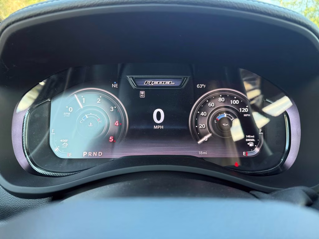 2026 Granite Crystal Metallic Clearcoat Ram 2500 Rebel 4X4 Truck