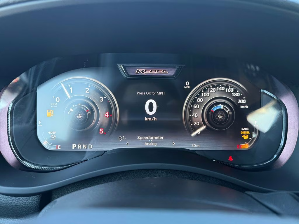 2025 Granite Crystal Metallic Clearcoat Ram 2500 Rebel 4X4 Truck