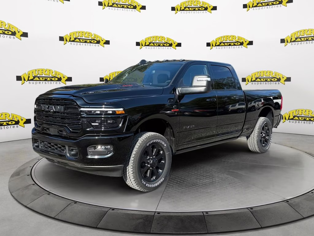 2025 Diamond Black Crystal Pearlcoat Ram 2500 Laramie 4X4 Truck