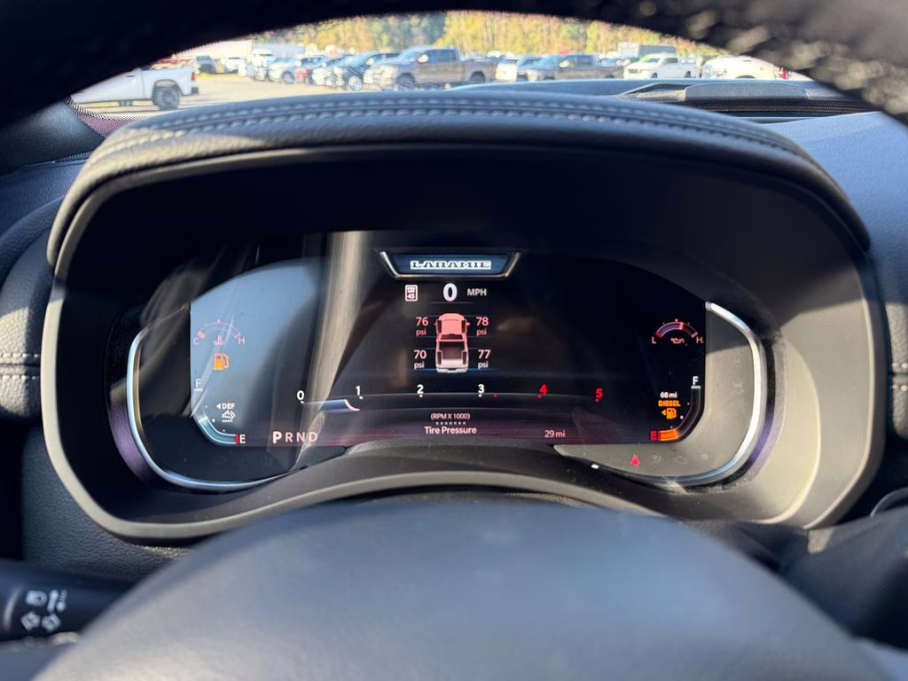 2025 Diamond Black Crystal Pearlcoat Ram 2500 Laramie 4X4 Truck