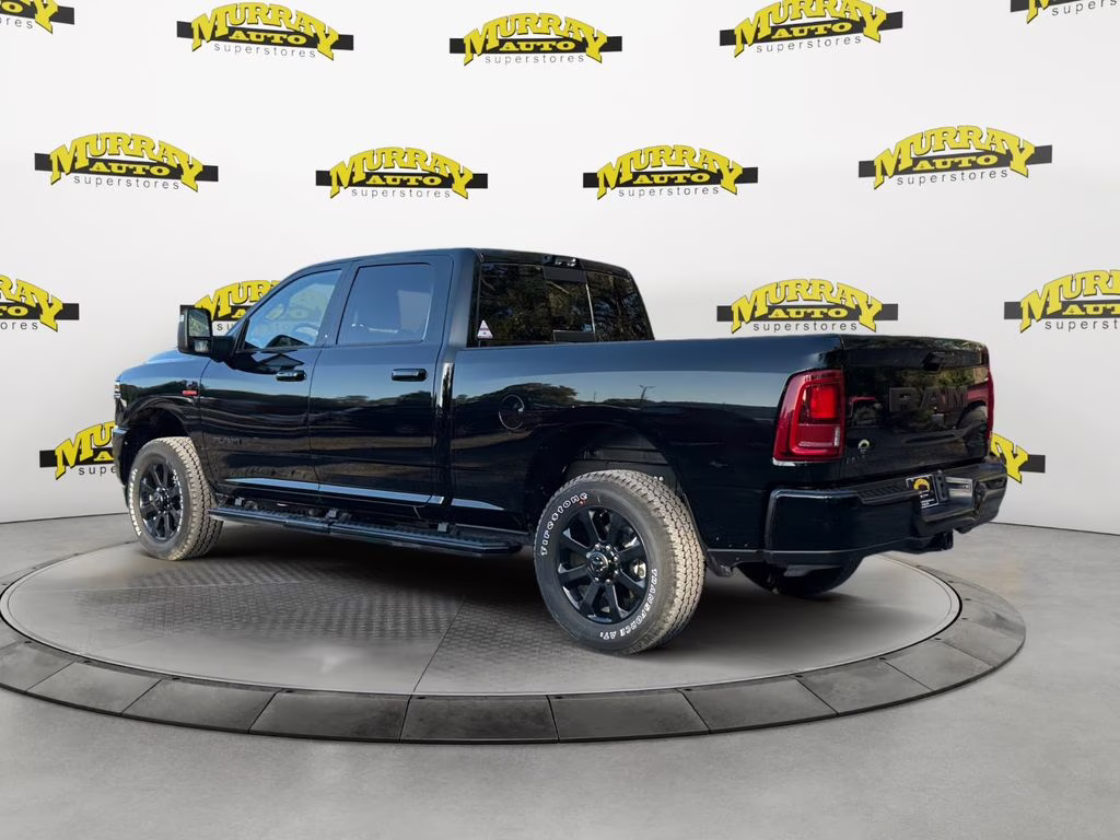 2025 Diamond Black Crystal Pearlcoat Ram 2500 Laramie 4X4 Truck