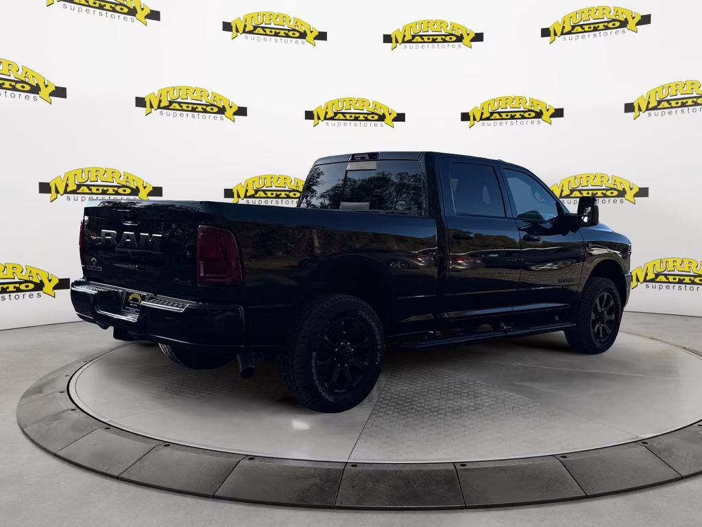 2025 Diamond Black Crystal Pearlcoat Ram 2500 Laramie 4X4 Truck