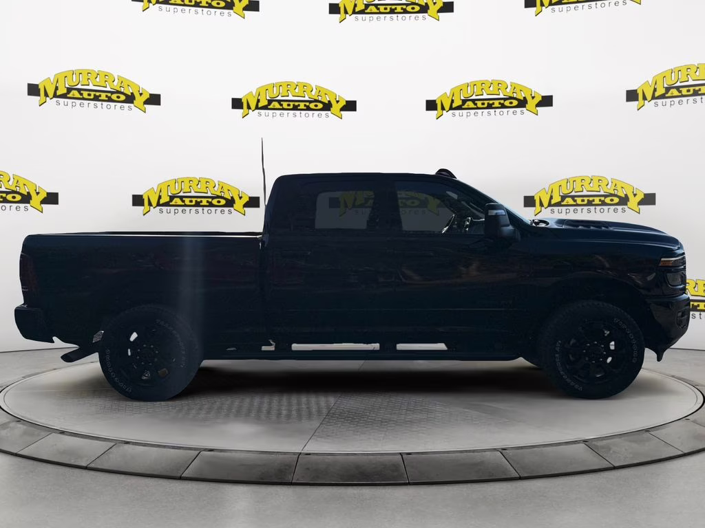 2025 Diamond Black Crystal Pearlcoat Ram 2500 Laramie 4X4 Truck