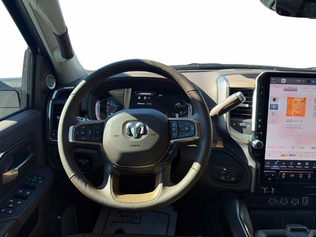 2026 Bright White Clearcoat Ram 2500 Limited Longhorn 4X4 Truck