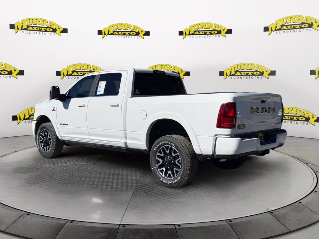 2026 Bright White Clearcoat Ram 2500 Limited Longhorn 4X4 Truck