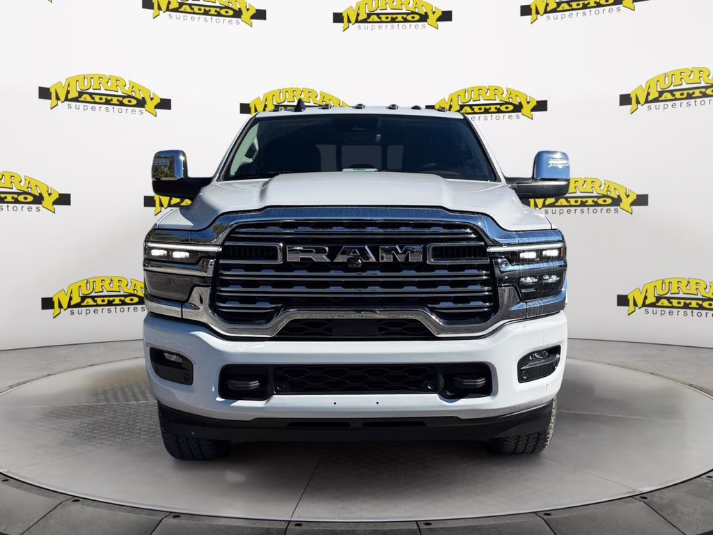 2026 Bright White Clearcoat Ram 2500 Limited Longhorn 4X4 Truck