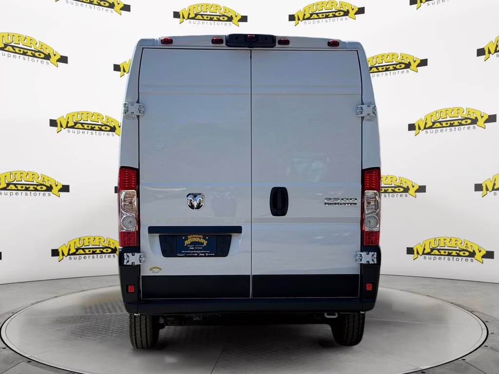 2026 Bright White Clearcoat Ram ProMaster 2500 High Roof FWD Van