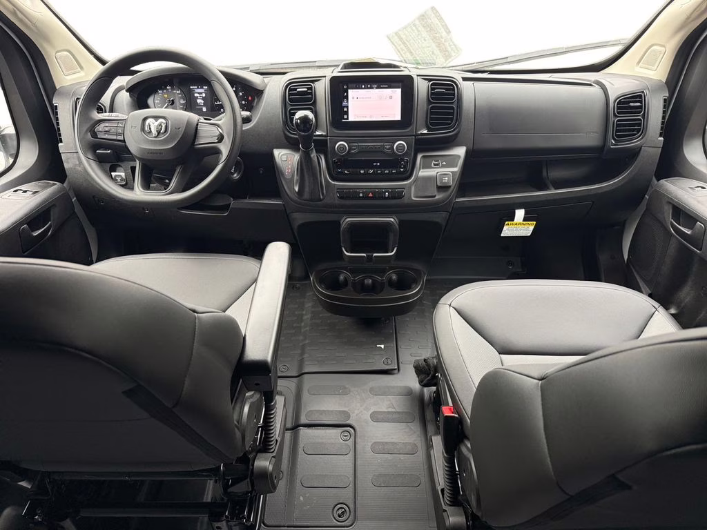 2026 Bright White Clearcoat Ram ProMaster 2500 High Roof FWD Van