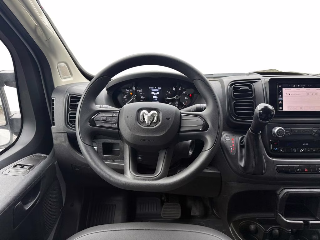 2026 Bright White Clearcoat Ram ProMaster 2500 High Roof FWD Van