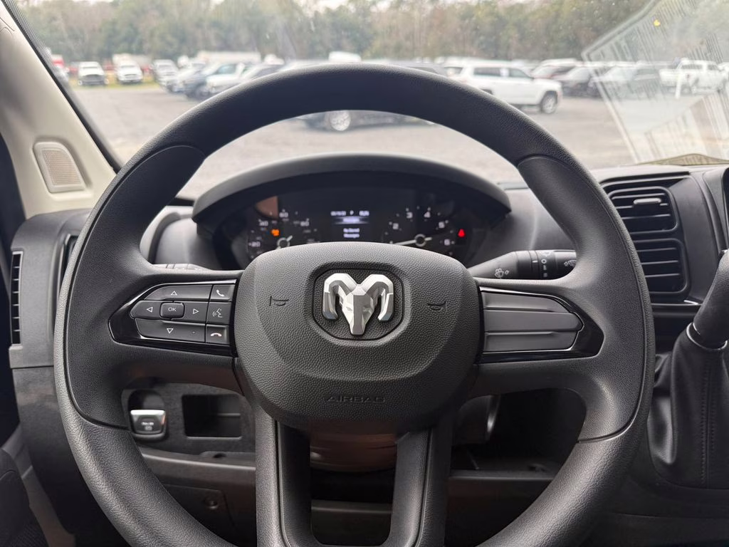 2026 Bright White Clearcoat Ram ProMaster 2500 High Roof FWD Van