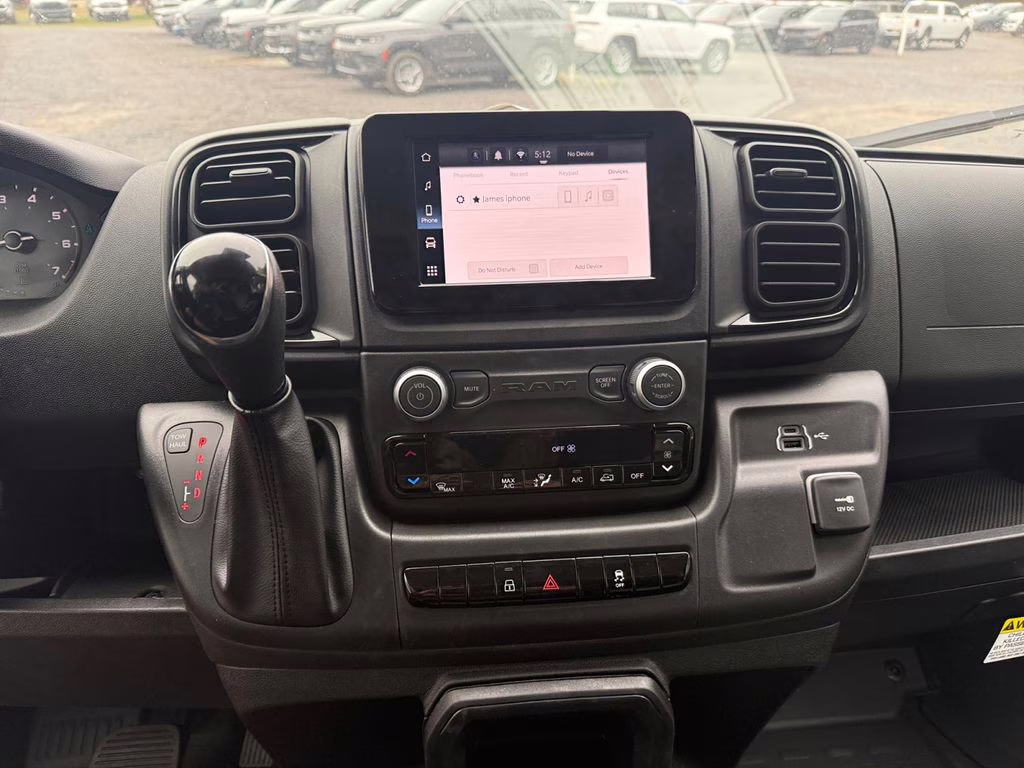 2026 Bright White Clearcoat Ram ProMaster 2500 High Roof FWD Van