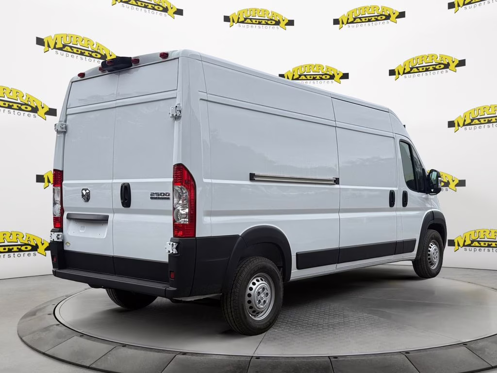 2026 Bright White Clearcoat Ram ProMaster 2500 High Roof FWD Van