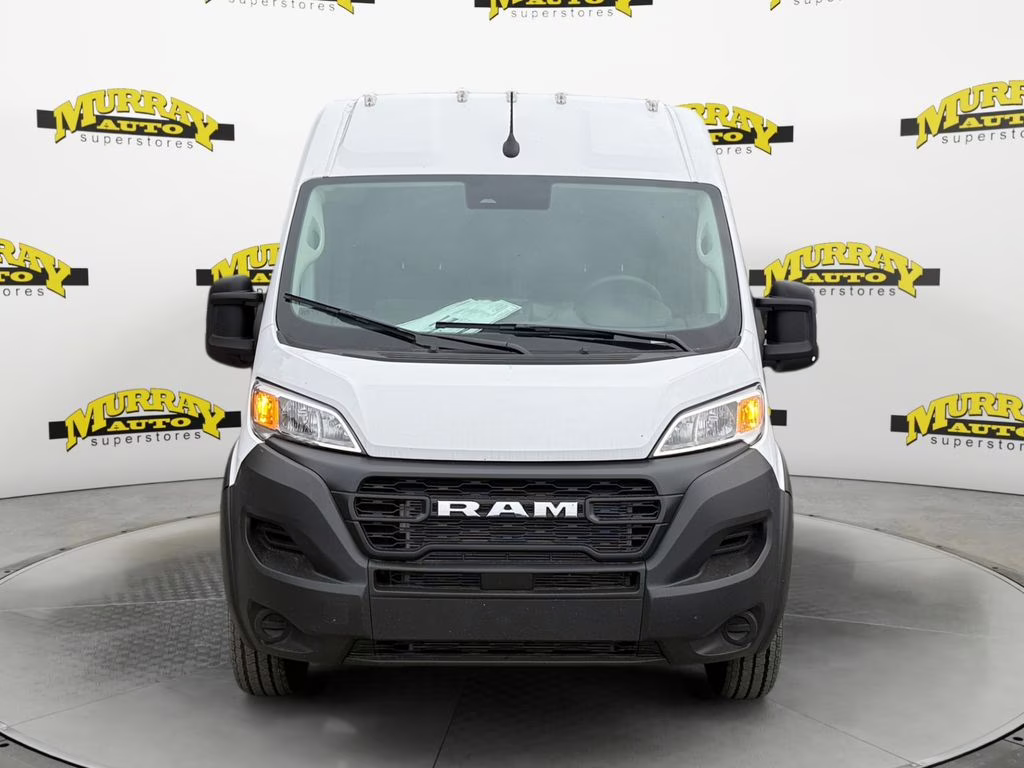 2026 Bright White Clearcoat Ram ProMaster 2500 High Roof FWD Van