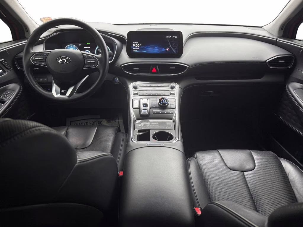 2023 Calypso Red Hyundai Santa Fe Hybrid Limited AWD SUV