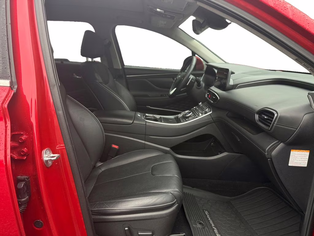 2023 Calypso Red Hyundai Santa Fe Hybrid Limited AWD SUV
