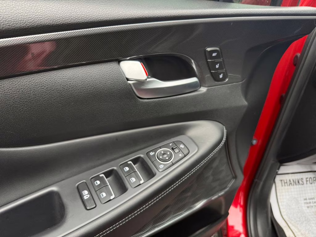 2023 Calypso Red Hyundai Santa Fe Hybrid Limited AWD SUV