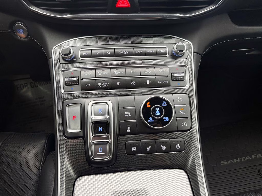 2023 Calypso Red Hyundai Santa Fe Hybrid Limited AWD SUV