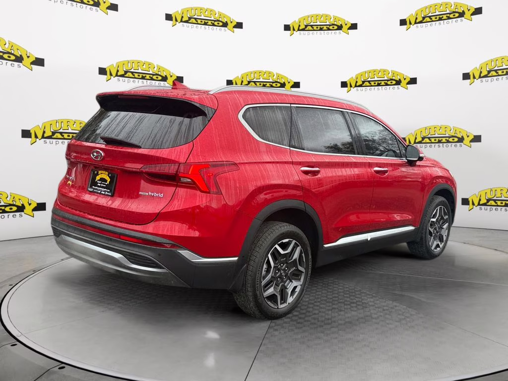 2023 Calypso Red Hyundai Santa Fe Hybrid Limited AWD SUV