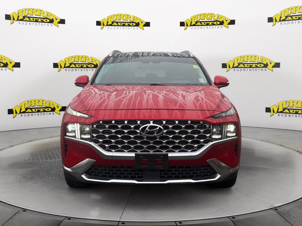 2023 Calypso Red Hyundai Santa Fe Hybrid Limited AWD SUV