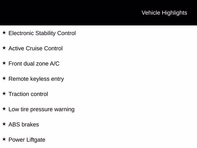 2024 Midnight Black Metallic Toyota Highlander LE AWD SUV