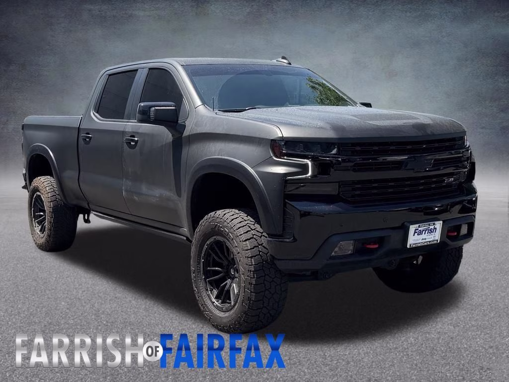 2021 Oxford Brown Metallic Chevrolet Silverado 1500 LT Trail Boss 4X4 Truck