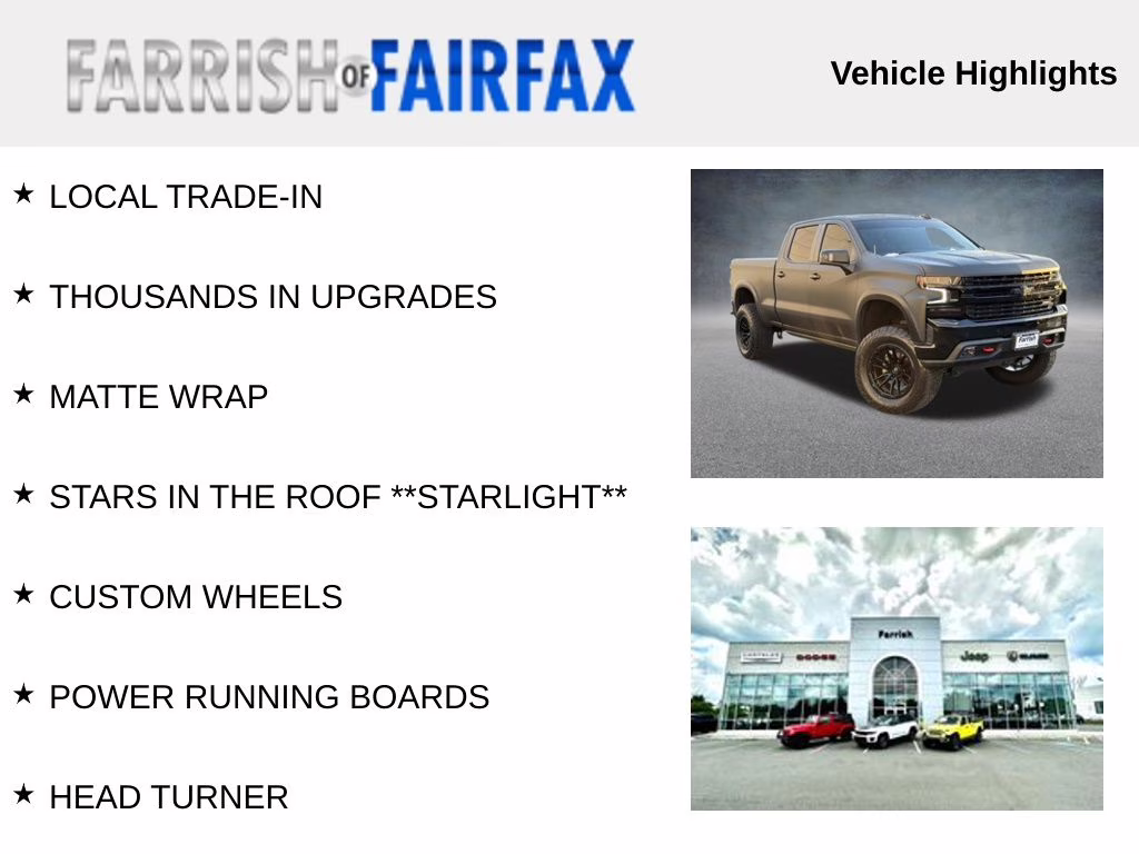 2021 Oxford Brown Metallic Chevrolet Silverado 1500 LT Trail Boss 4X4 Truck